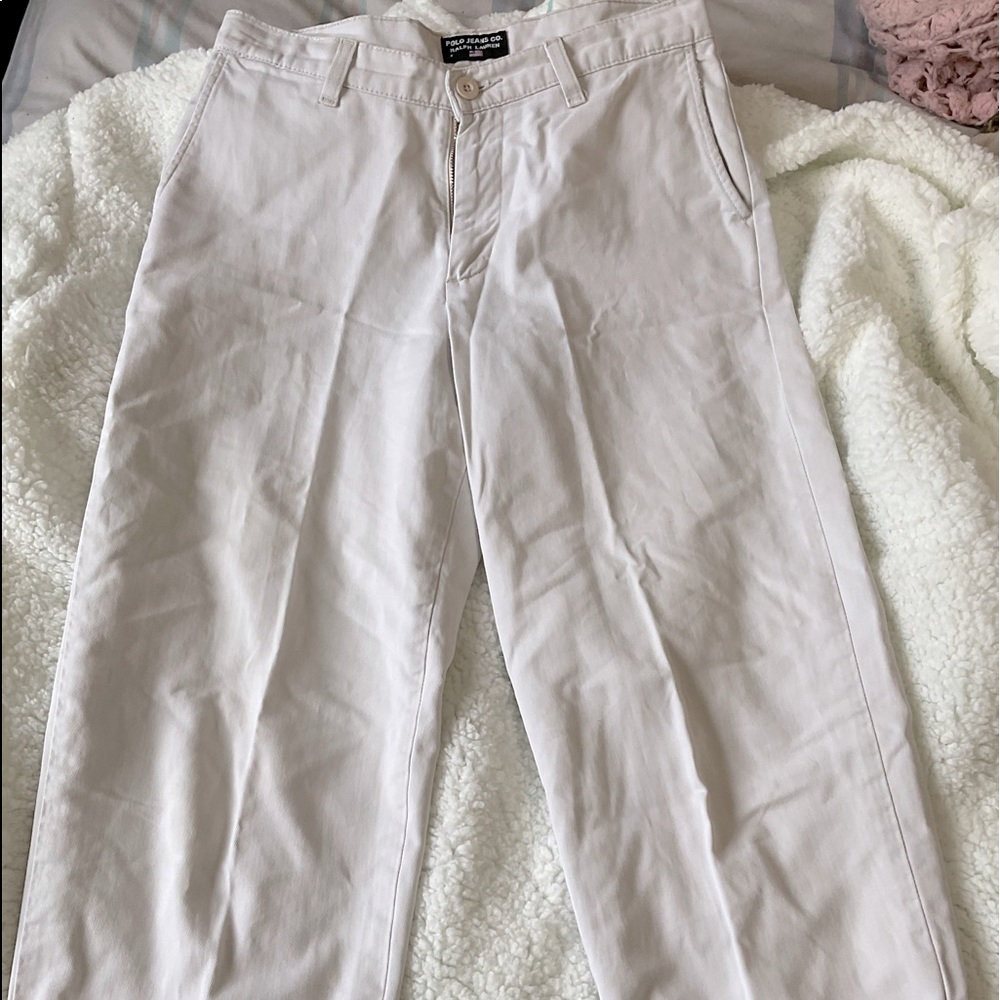 Ralph Lauren Polo cropped khakis